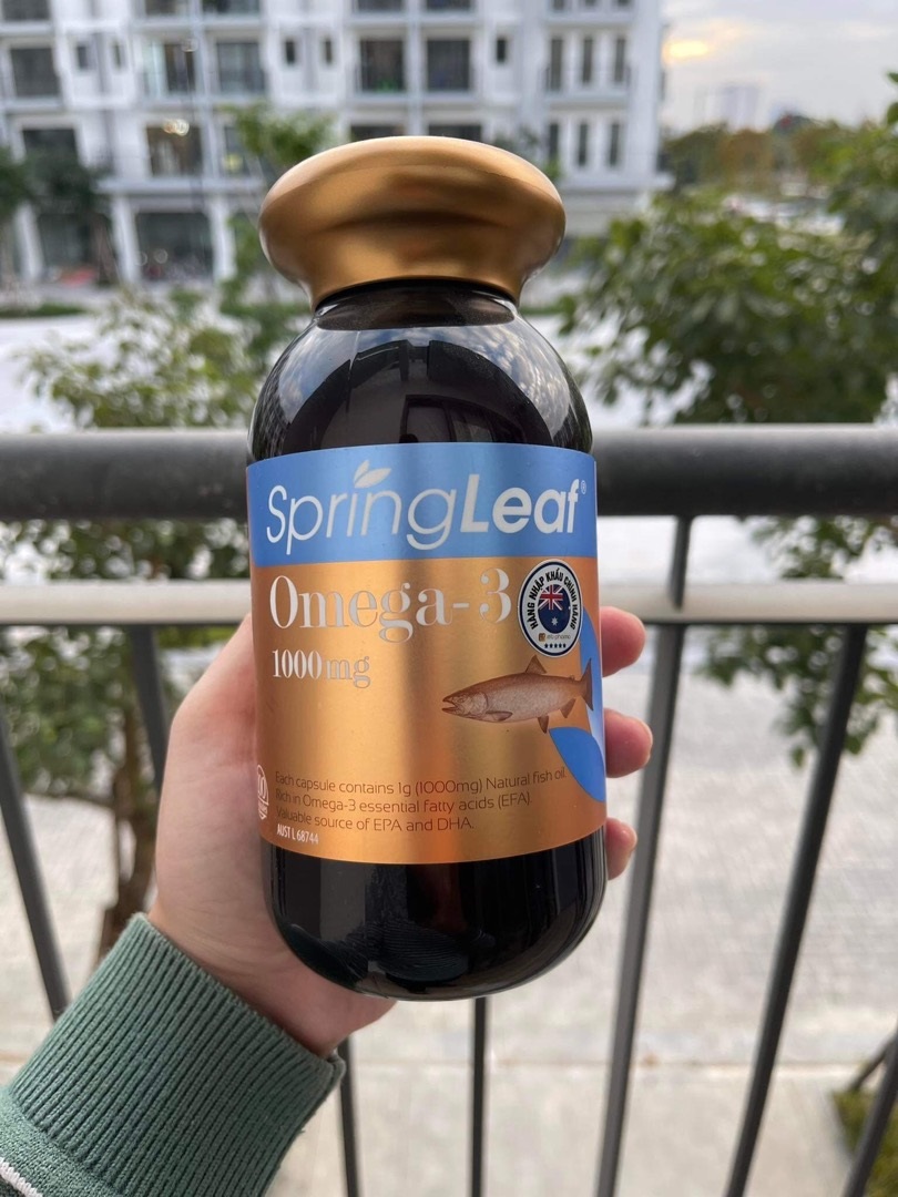 Dầu Cá Spring Leaf Omega 3 1000mg ảnh 2