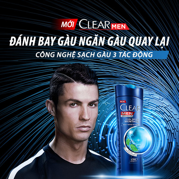 Dầu Gội Sạch Gàu CLEAR Men ảnh 2