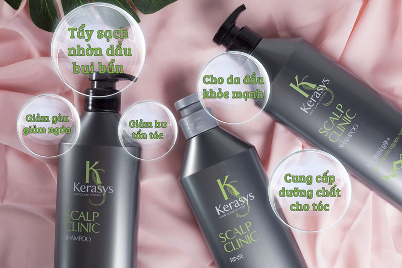 Dầu Gội Xả Kerasys Dành Cho Da Nhạy Cảm ảnh 1