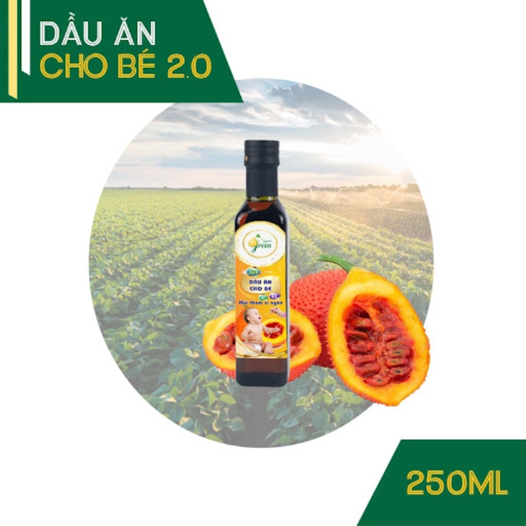 Dầu gấc cho Bé Super Green ảnh 2