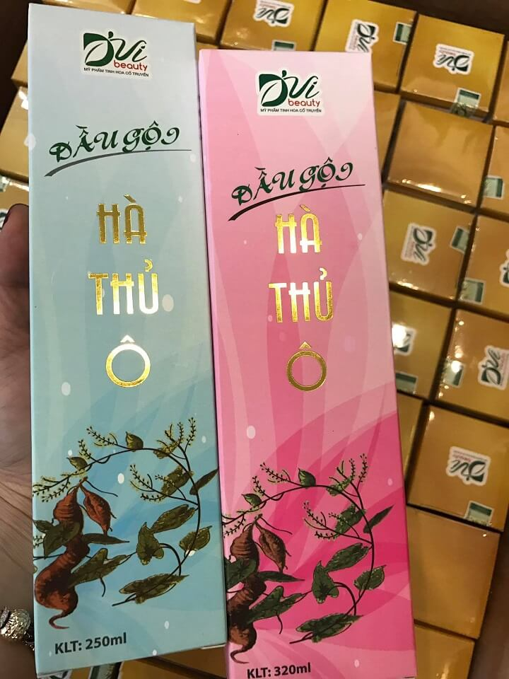 Dầu gội Hà Thủ Ô D'Vi Beauty ảnh 1