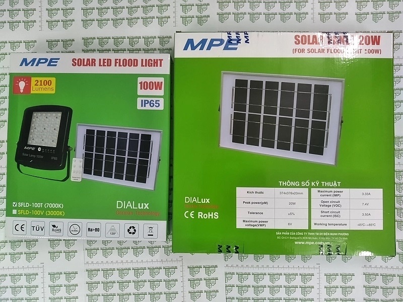 Đèn năng lượng mặt trời MPE ảnh 1
