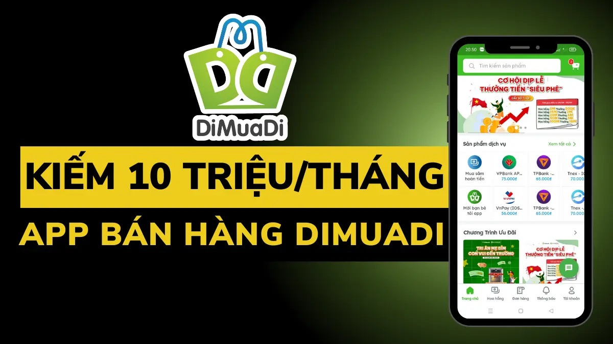 DiMuaDi - App bán hàng online ảnh 2