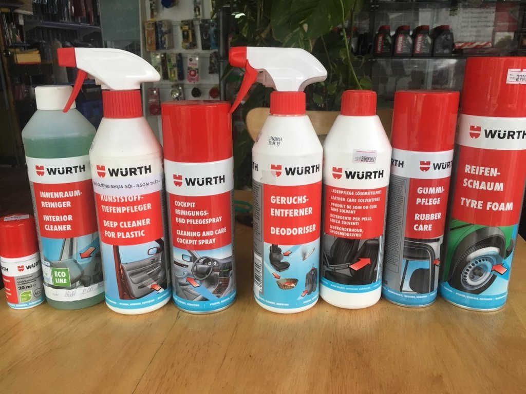 Dung dịch bảo dưỡng da Wurth Leather care ảnh 2