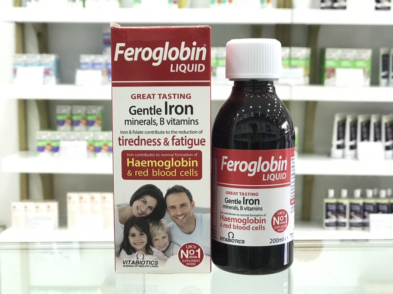 FEROGLOBIN LIQUID- SIRO BỔ SUNG SẮT ảnh 1