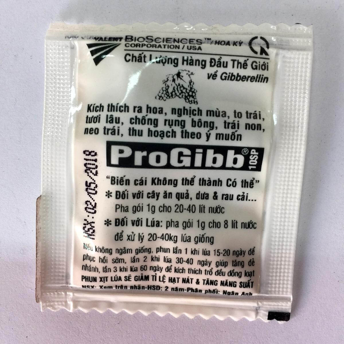 GA3 – Progibb kích thích tăng trưởng ảnh 2