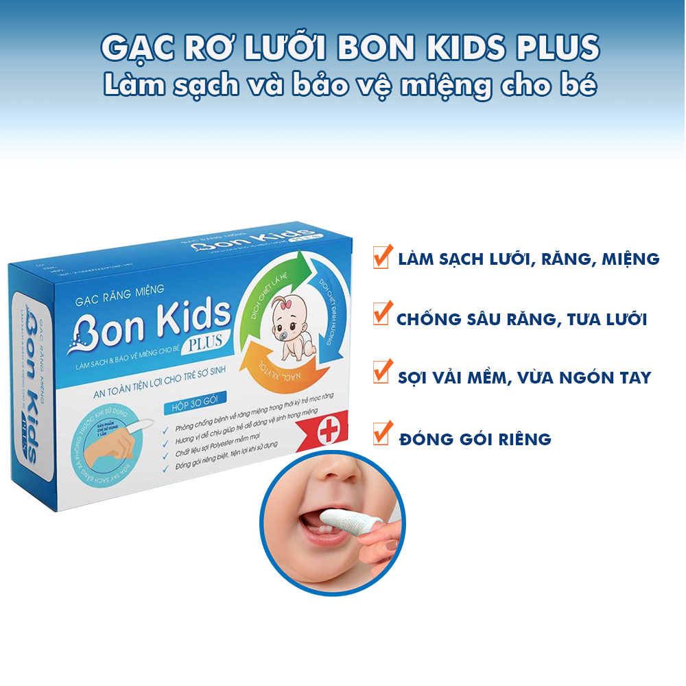 GẠC RĂNG MIỆNG BON KIDS PLUS ảnh 2