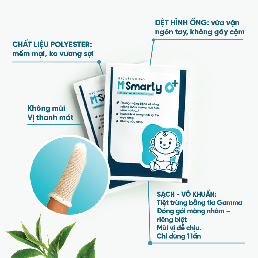 Gạc răng miệng M'Smarty ảnh 2