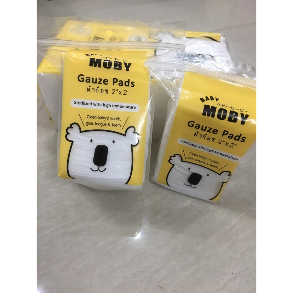 Gạc rơ lưỡi Baby Moby ảnh 1