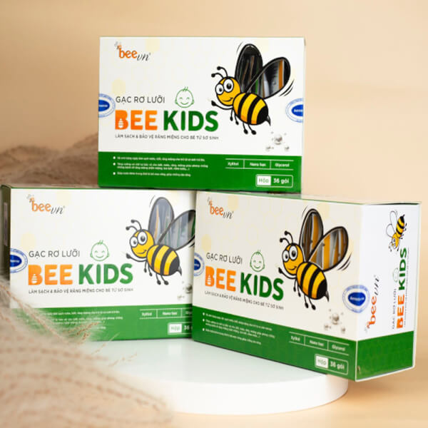 Gạc rơ lưỡi Bee Kids ảnh 1