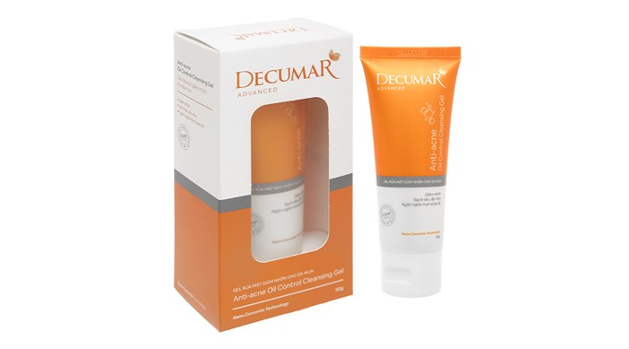 Gel Rửa Mặt Giảm Mụn Decumar Advanced ảnh 2