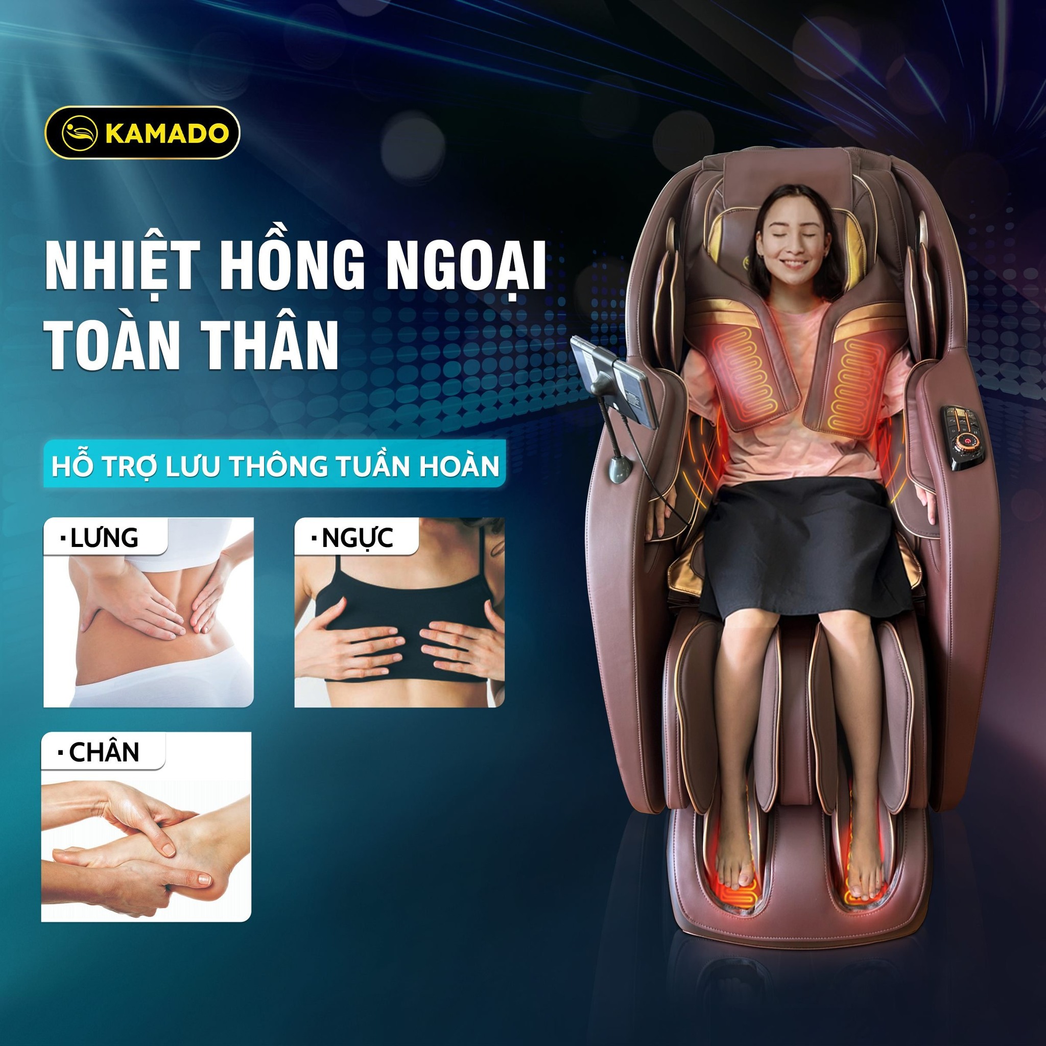 Ghế Massage Kamado - Tân Bình ảnh 1