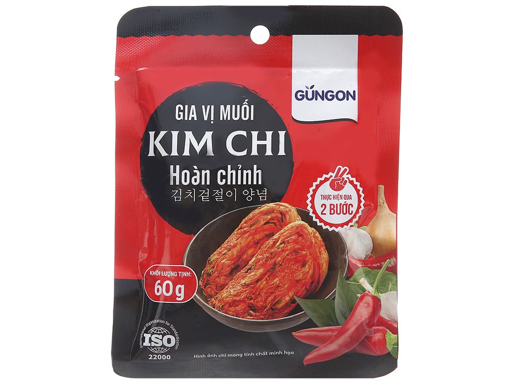 Gia vị hoàn chỉnh muối kim chi Gungon ảnh 2