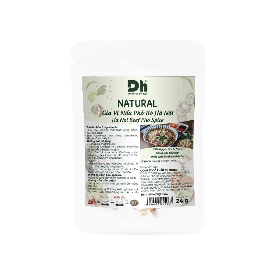 Gia vị nấu phở bò Hà Nội DH Food Natural ảnh 1