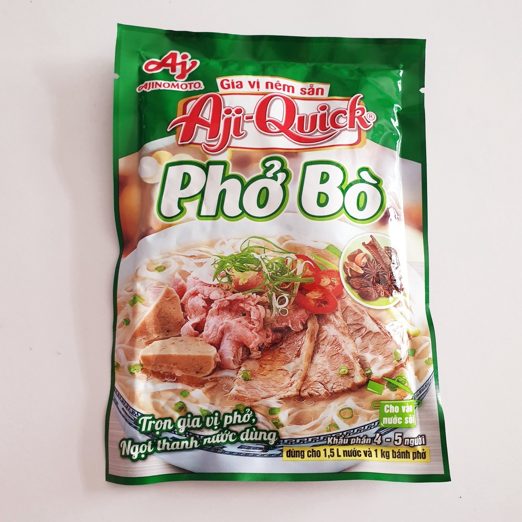 Gia vị nêm sẵn nấu phở bò Aji-Quick ảnh 1