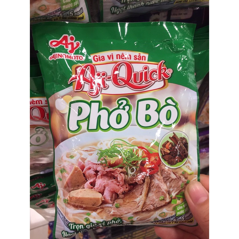 Gia vị nêm sẵn nấu phở bò Aji-Quick ảnh 2