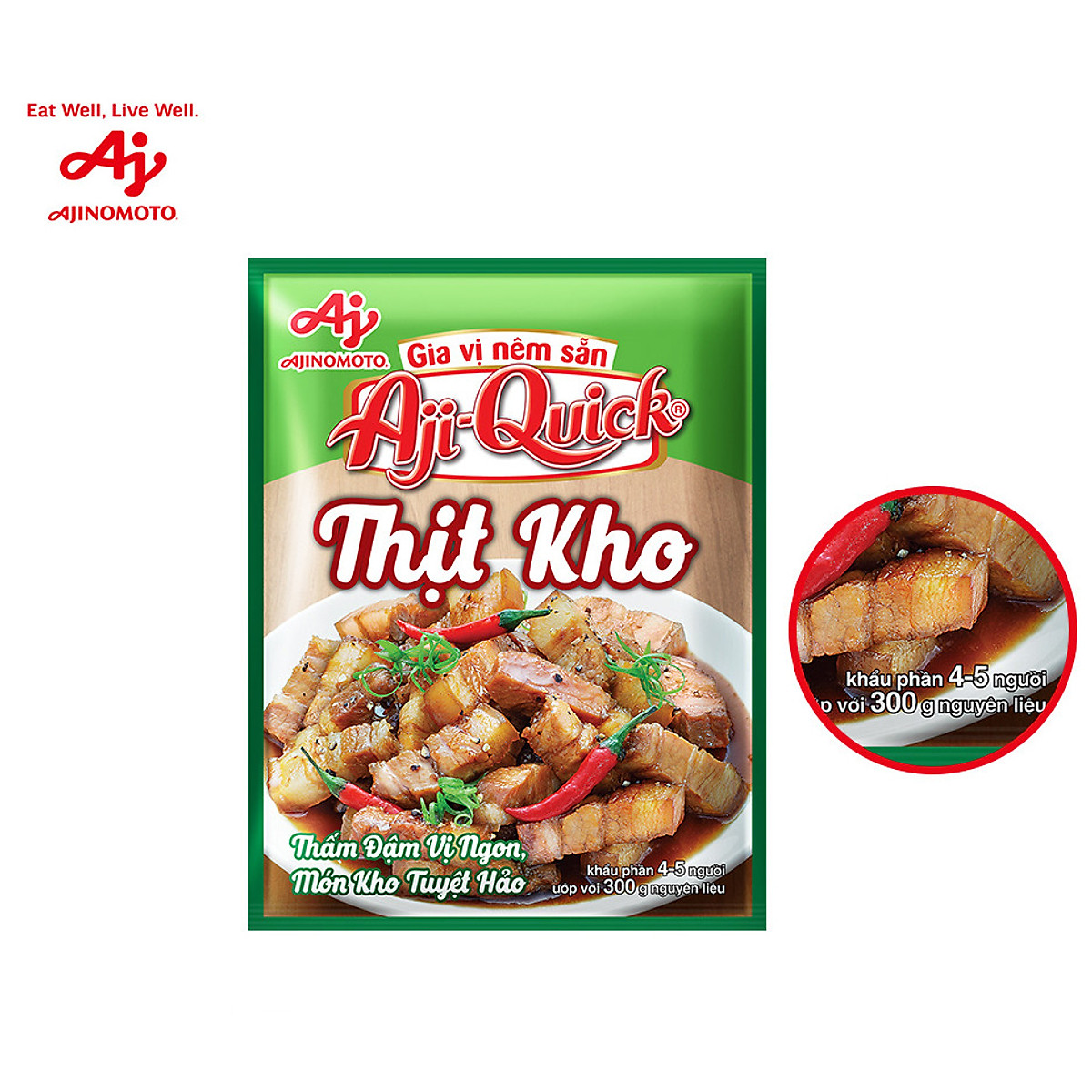 Gia vị nêm sẵn thịt kho Aji-Quick ảnh 1