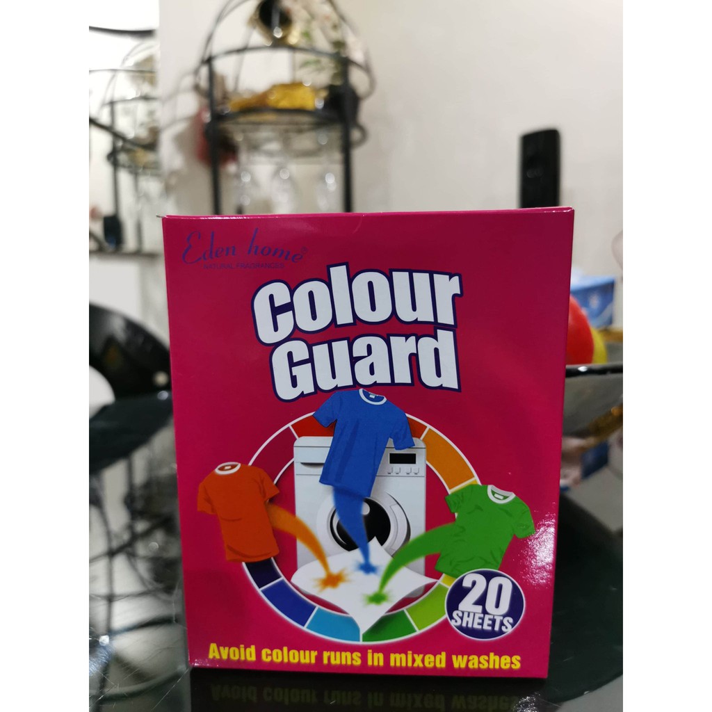 Giấy hút màu lem khi giặt “EDENHOME COLOUR GUARD” ảnh 2