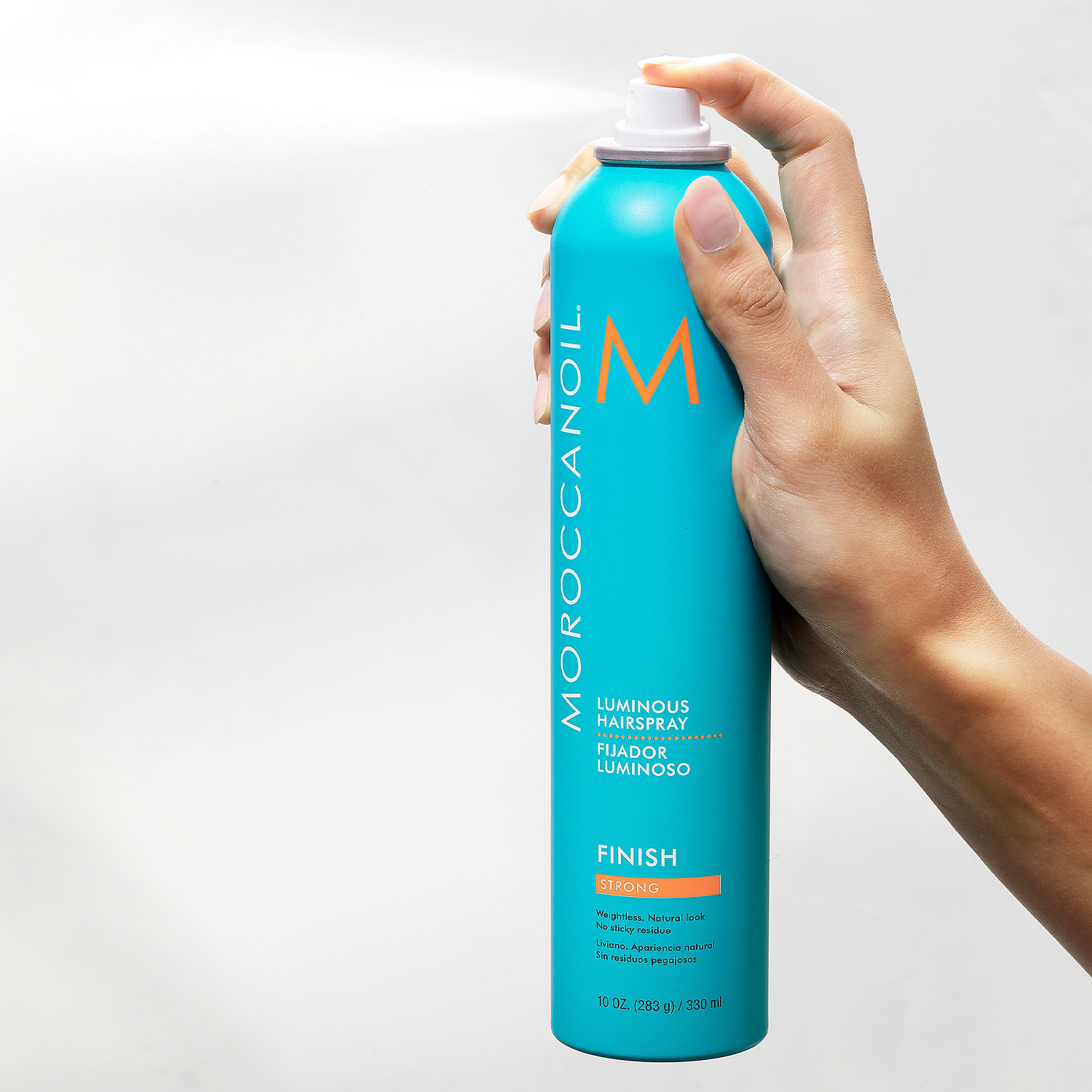 Gôm Xịt Giữ Nếp Moroccanoil Luminous Finish Stro ảnh 1