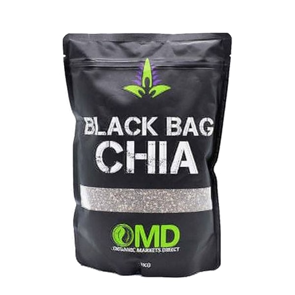 Hạt chia hữu cơ Black Bag OMD Úc ảnh 1