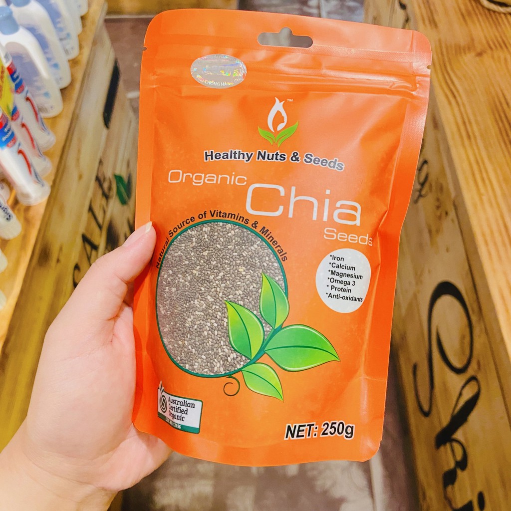 Hạt chia hữu cơ Healthy Nuts And Seeds Organic ảnh 1