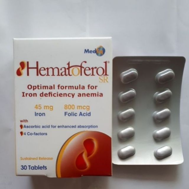 Hematoferol - Bổ sung sắt, acid folic ảnh 2