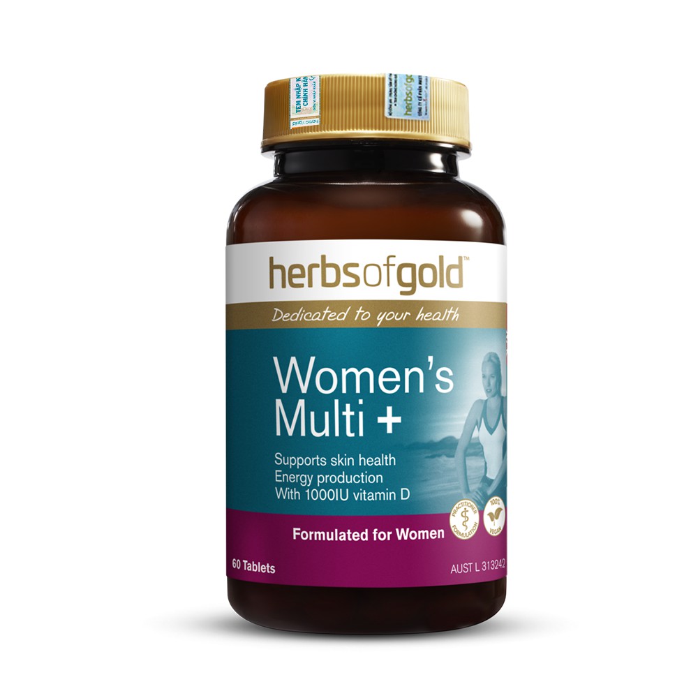 Herbs of Gold Women’s Multi + - Bổ sung vitamin và khoáng chất cho nữ giới ảnh 2