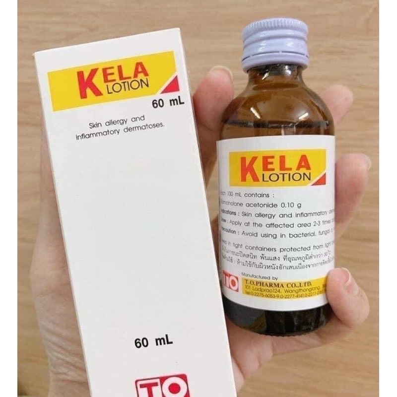 Kela Lotion trị viêm lỗ chân lông ảnh 1