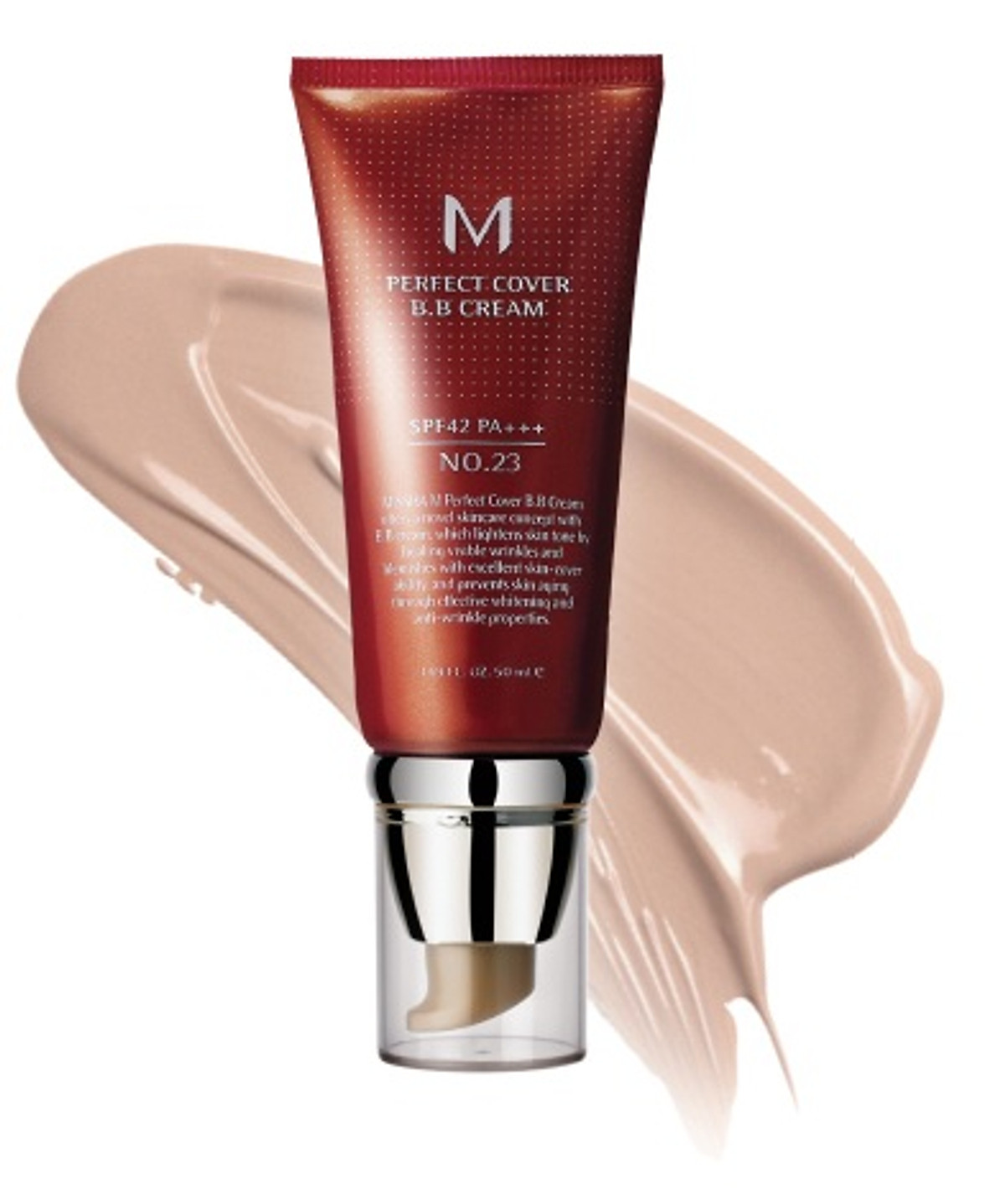 Kem Nền Che Phủ Hoàn Hảo Missha M Perfect Cover B.B Cream SPF42/PA+++ ảnh 1