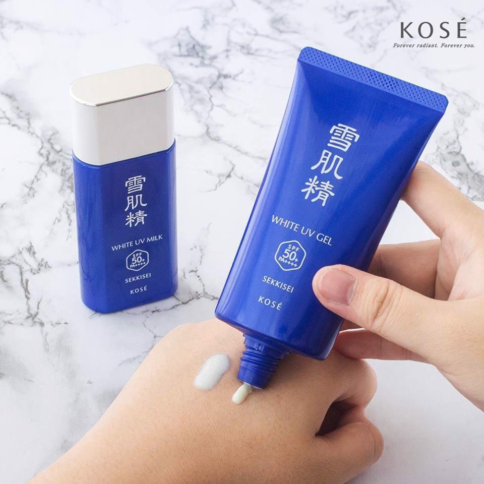 Kem chống nắng Kose Sekkisei Skincare UV (Milk/ Gel) SPF 50+ PA ++++ ảnh 1