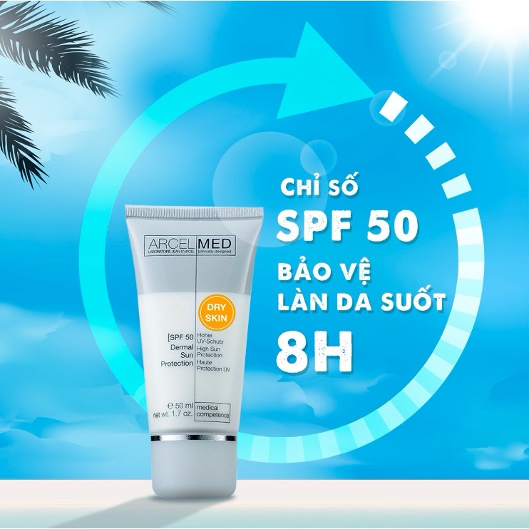 Kem Chống Nắng Jean D'Arcel Dermal Sun Protection SFP50 ảnh 2