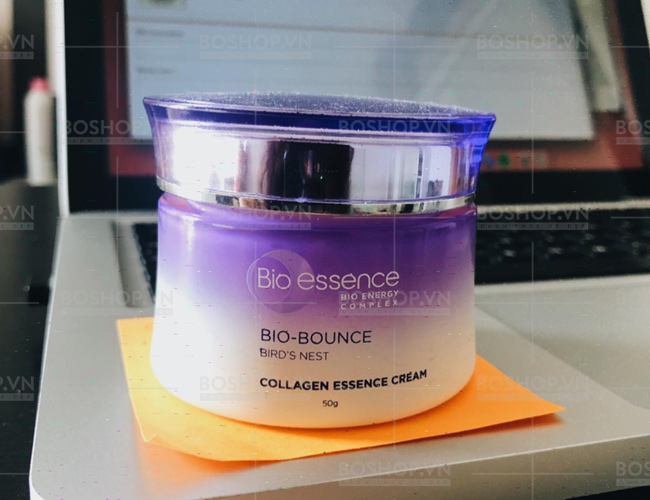 Kem Dưỡng Sáng Da Ban Ngày Bio-essence Bio-Bounce Bird's Nest Collagen Essence Cream ảnh 2