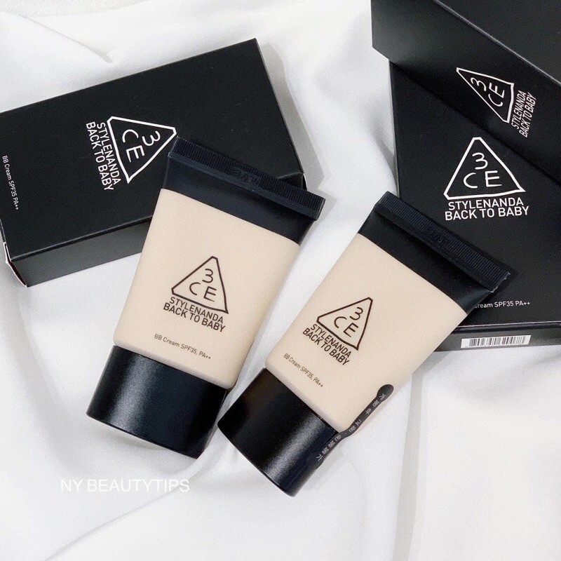 Kem Nền 3CE Back To Baby BB Cream SPF 35 ảnh 2