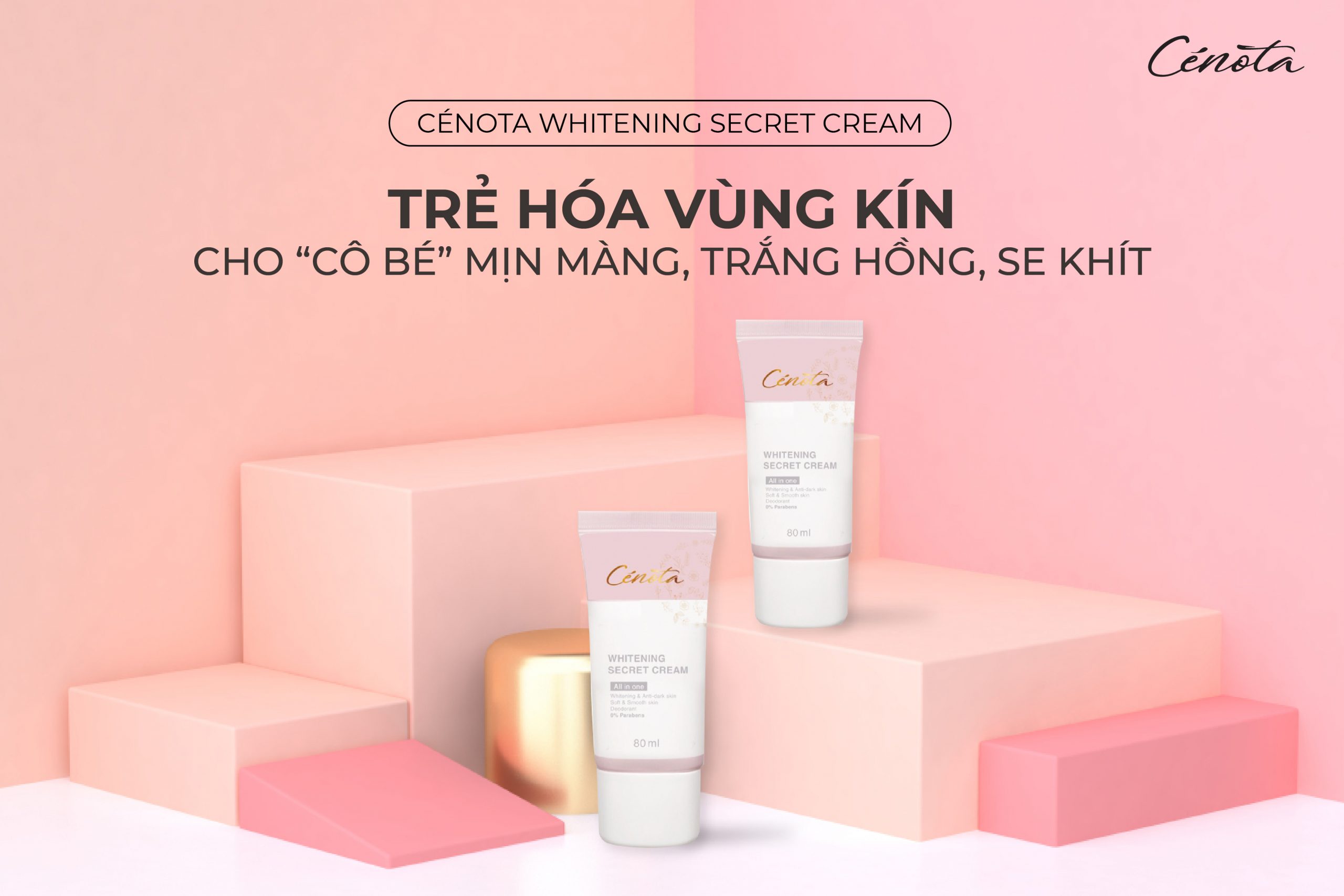 Kem Trị Thâm Se Khít Vùng Kín Cenota Tube ảnh 2