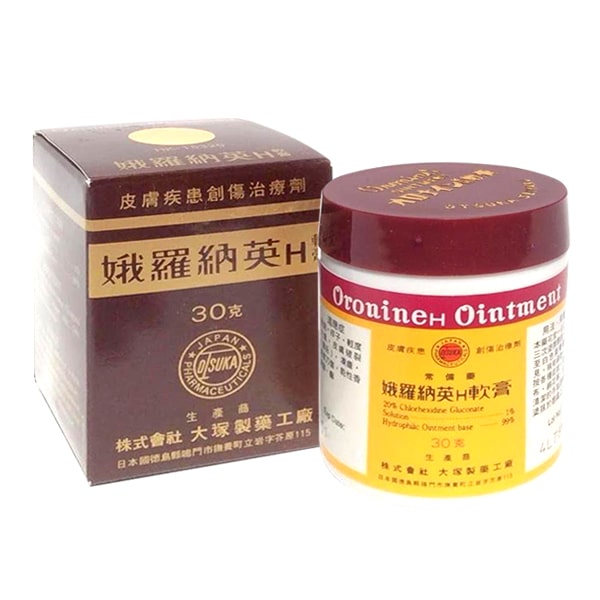 Kem bôi lành vết thương Oronine H Ointment Nhật Bản ảnh 2