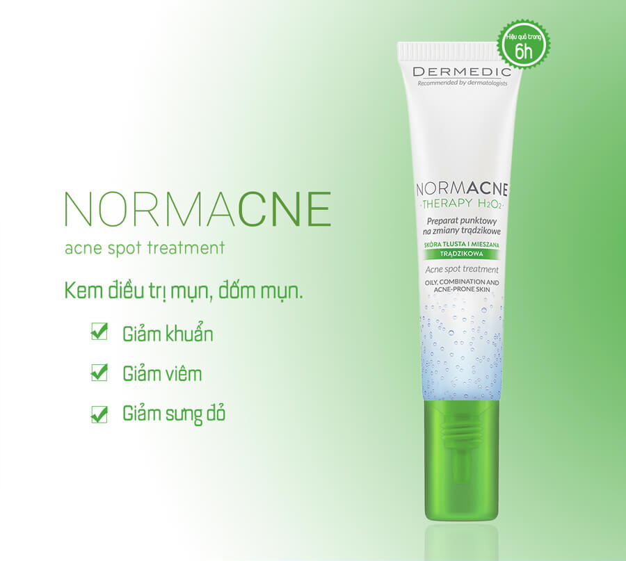 Kem chấm mụn Dermedic Normacne Acne Spot Treatment ảnh 2