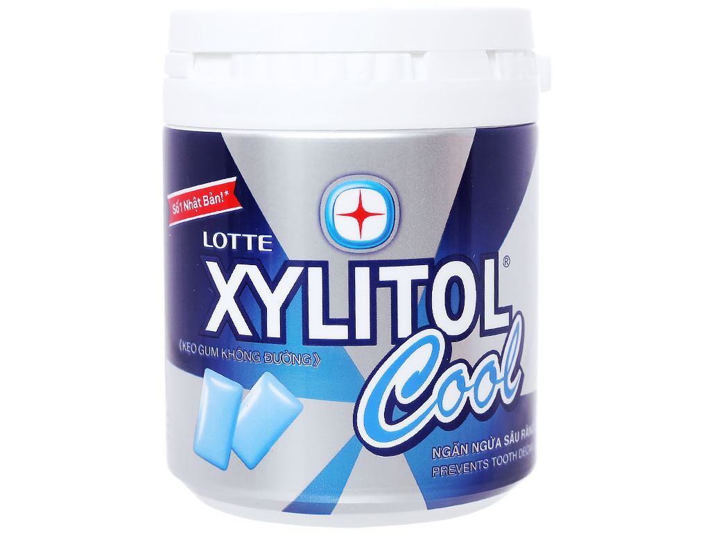 Kẹo Gum Không Đường Lotte Xylitol Cool ảnh 1