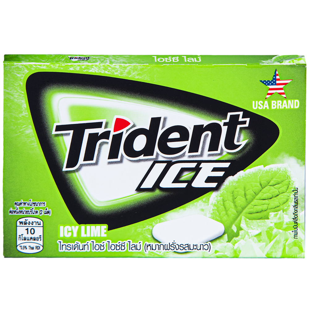 Kẹo Gum Trident Ice Vị Chanh ảnh 2