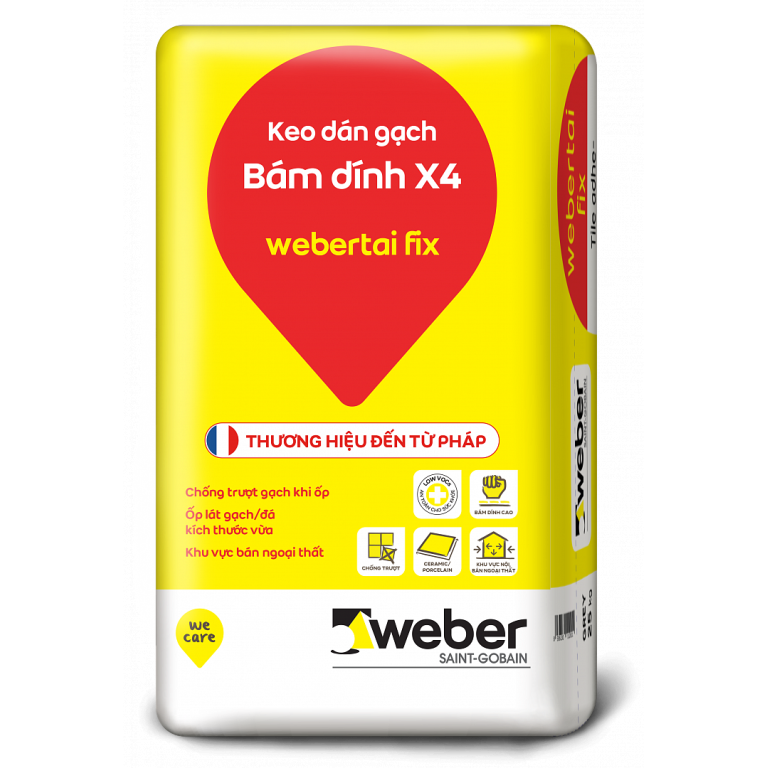 Keo dán gạch Weber.Tai Fix ảnh 1