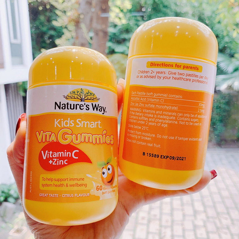 Kẹo dẻo Nature’s Way Vitamin C Vita-Gummies ảnh 1