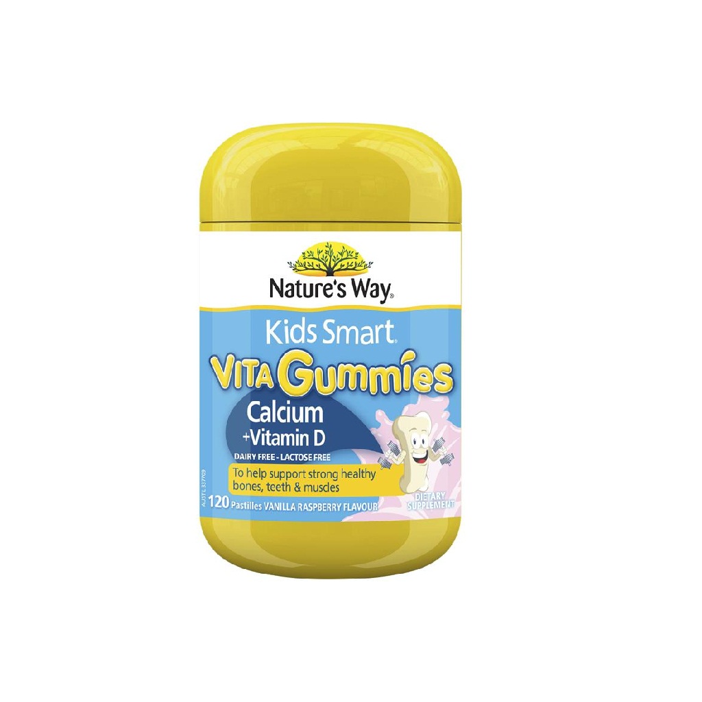 Kẹo canxi cho bé Nature's Way Vita Gummies Calcium + Vitamin D ảnh 1