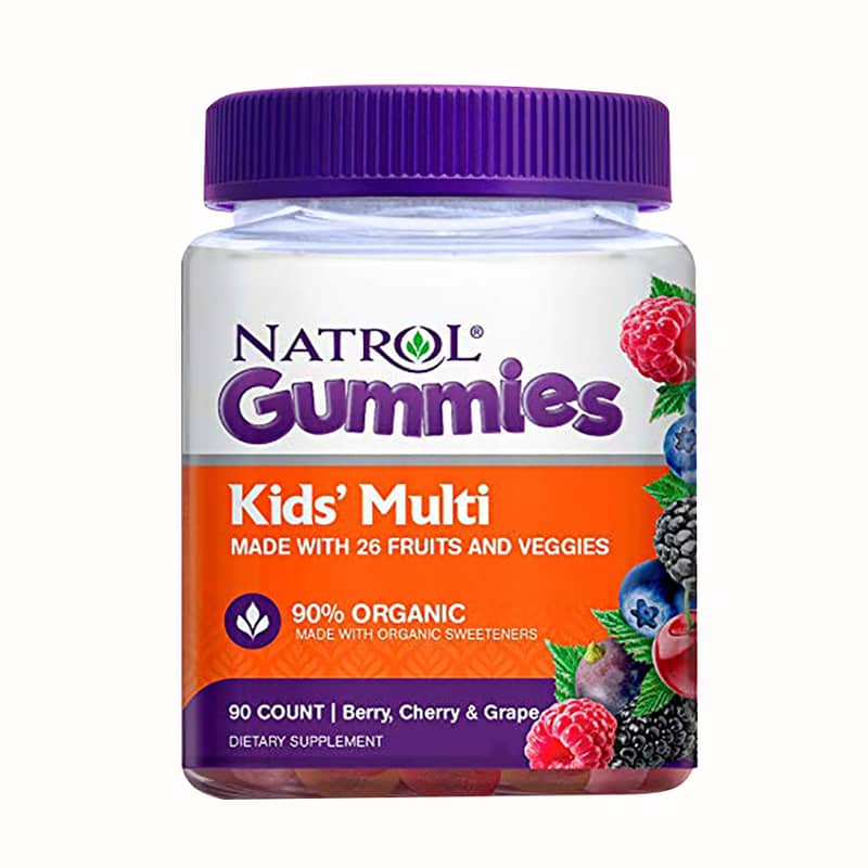 Kẹo dẻo bổ sung Vitamin tổng hợp Natrol Gummies Kids Multi ảnh 1