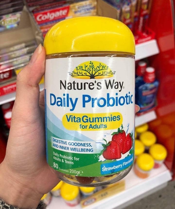 Kẹo dẻo bổ sung men vi sinh Nature’s Way Daily Probiotic Vita Gummies For Adults ảnh 1