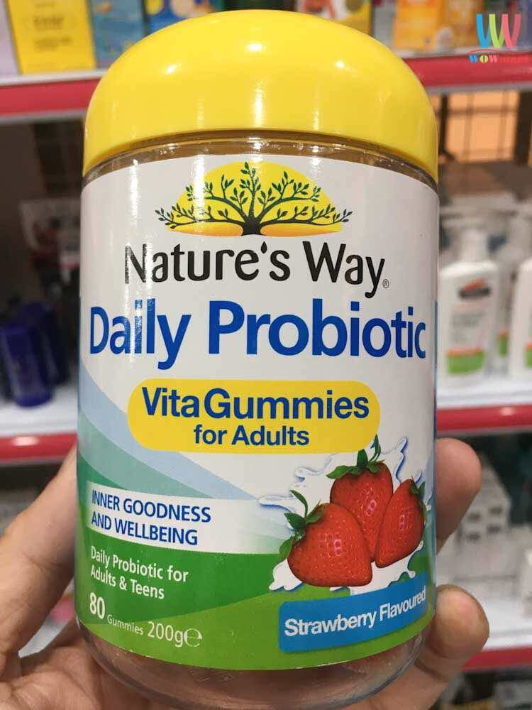 Kẹo dẻo bổ sung men vi sinh Nature’s Way Daily Probiotic Vita Gummies For Adults ảnh 2