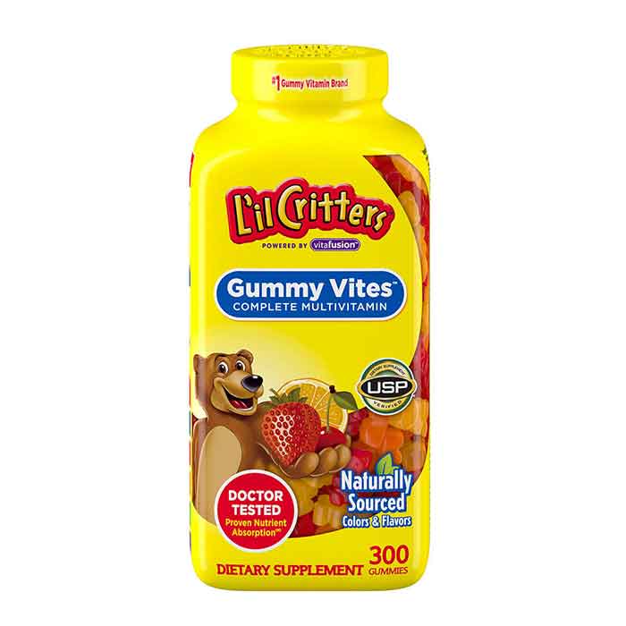 Kẹo dẻo bổ sung vitamin L’il Critters Gummy Vites Complete Multivitamin ảnh 2