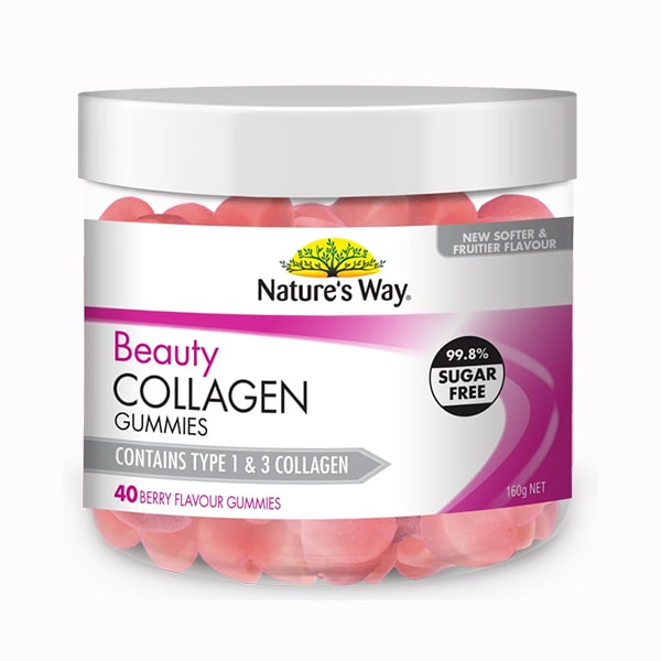 Kẹo dẻo đẹp da Beauty Collagen Gummies Nature’s Way ảnh 2