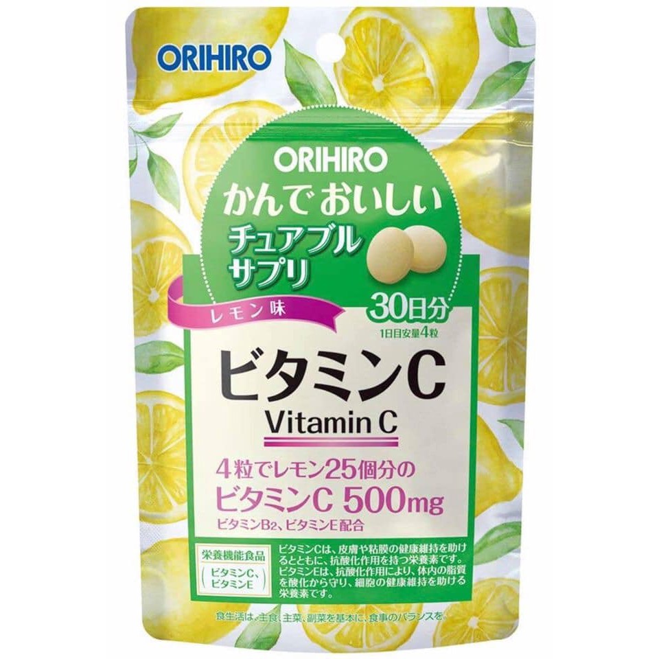 Kẹo ngậm bổ sung Vitamin C Orihiro ảnh 1