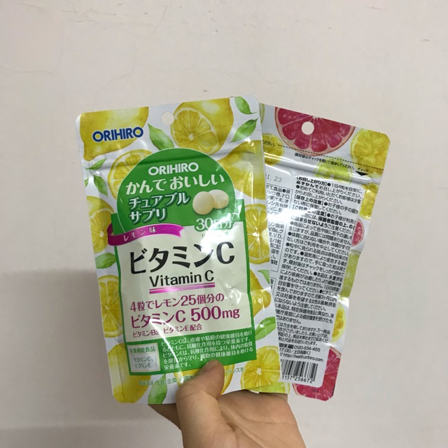 Kẹo ngậm bổ sung Vitamin C Orihiro ảnh 2