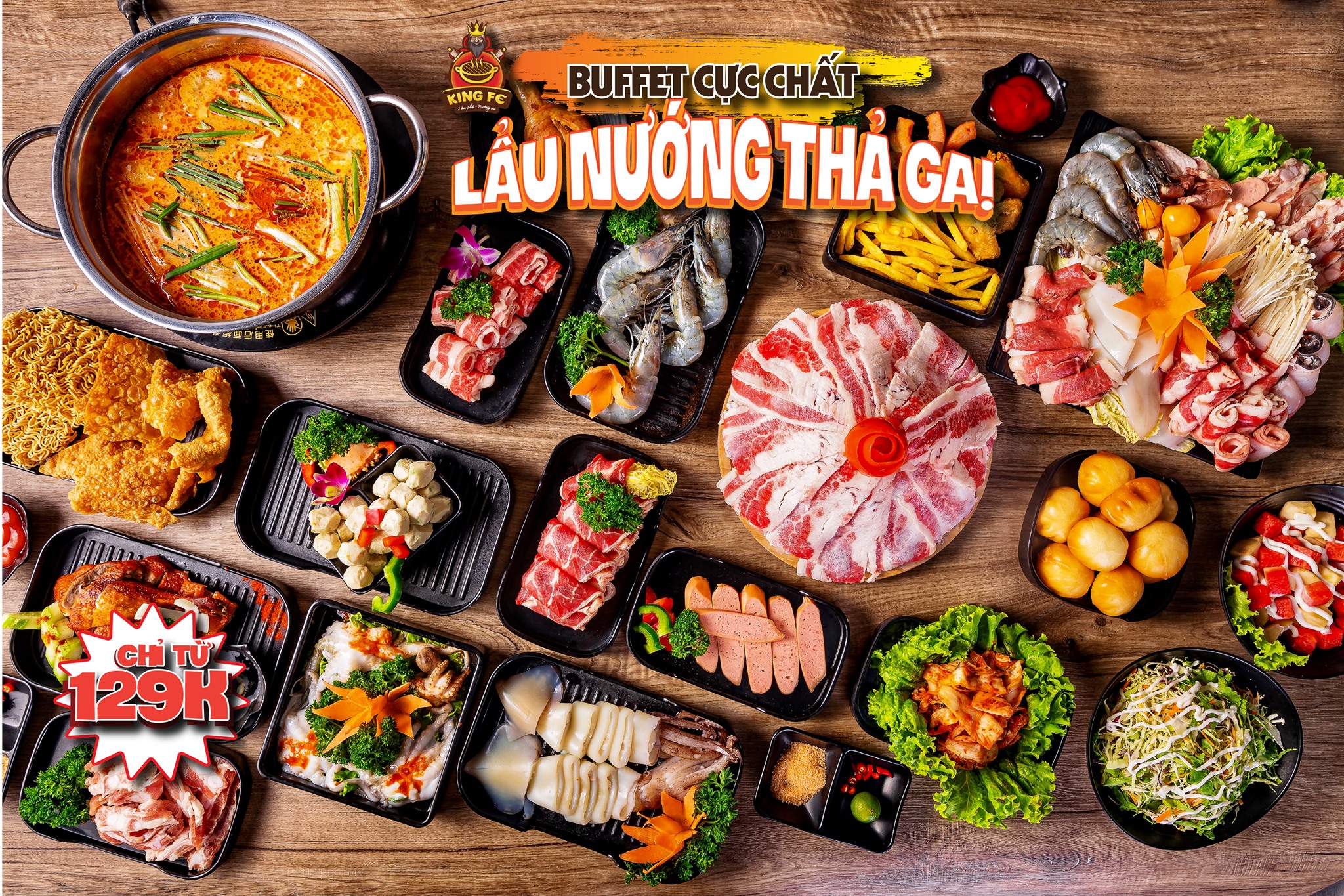 King Fe Buffet - Lẩu Phê Nướng Mê ảnh 1