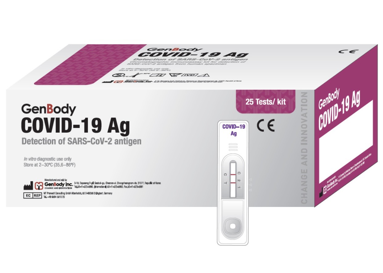 Kit test GenBody COVID-19 Ag ảnh 1